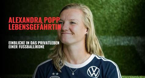 alexandra popp lebensgefährtin|alexandra poppp ehefrau.